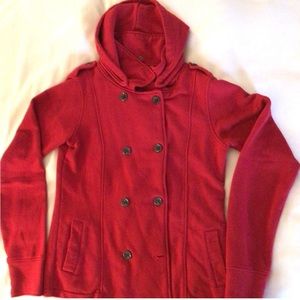 Gorgeous New Independent Trading Premium Textured Fleece Pea Charcoal Coat, XL